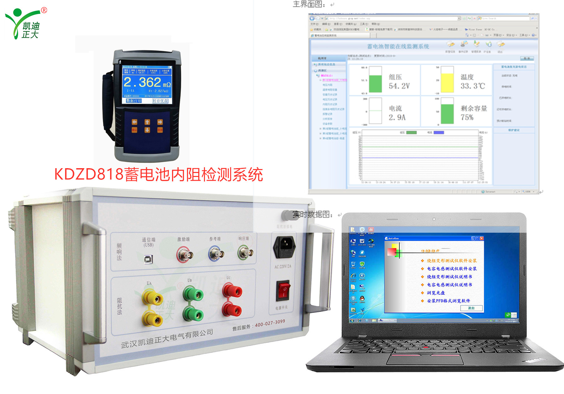 KDZD818蓄電池內(nèi)阻檢測系統(tǒng)有什么特點(diǎn)？